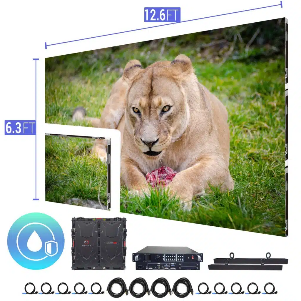 LED-Video-Wall-for-House-of-Worship-12.6′-6.3’-P5mm-Outdoor
