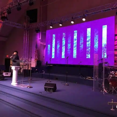 NovaStar P5 Indoor LED Video Wall Panel churches house of worship led displays screen