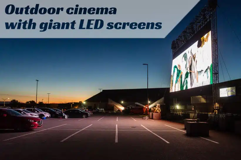 Outdoor-cinema-with-giant-LED-screens