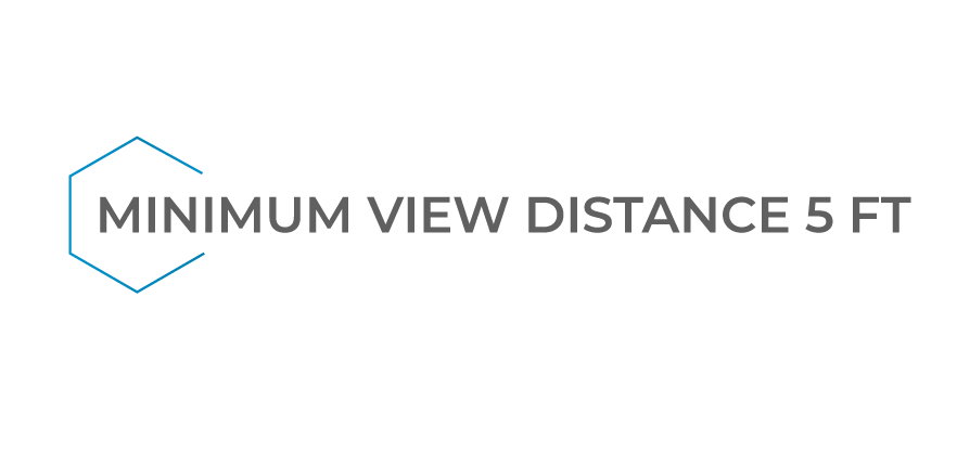 Mininun view distance